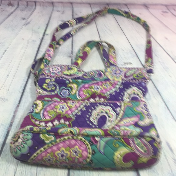 Vera Bradley Crossbody/Tote Multi Colored Purse - Picture 1 of 6